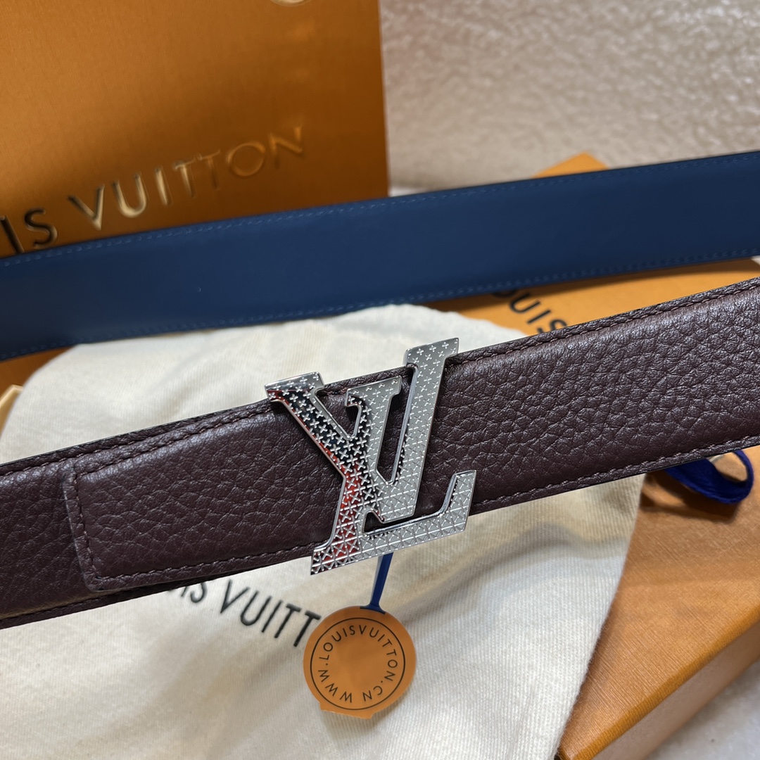 Louis Vuitt*n Men Belt-3.5CM
