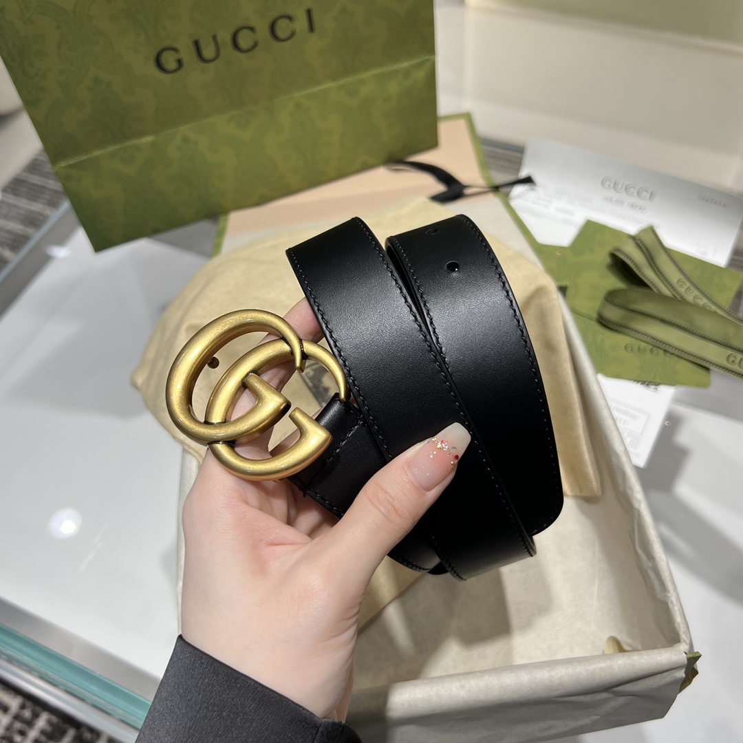 Gucc* Belt-3CM