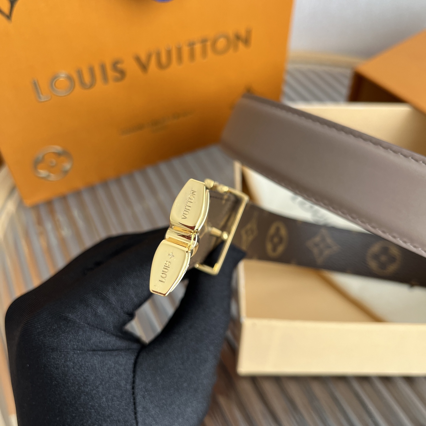 Louis Vuitt*n Women Belt-3CM