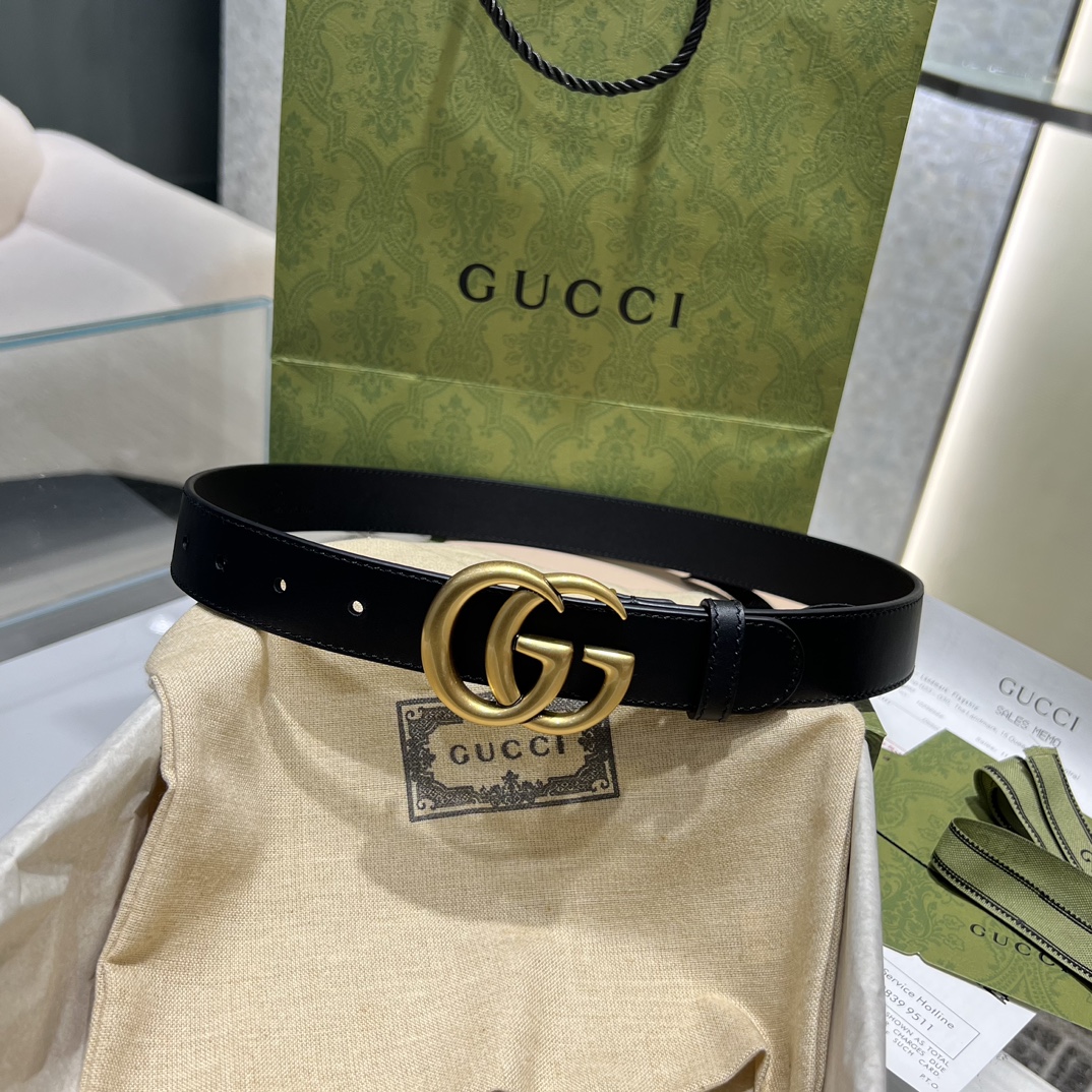 Gucc* Belt-3CM