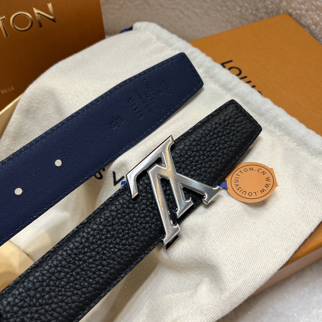 Louis Vuitt*n Men Belt-3.5CM
