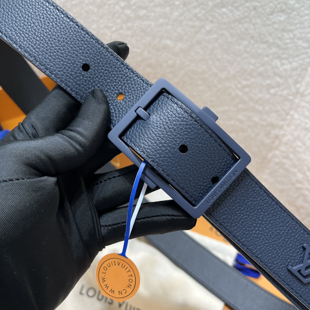 Louis Vuitt*n Men Belt-3.5CM