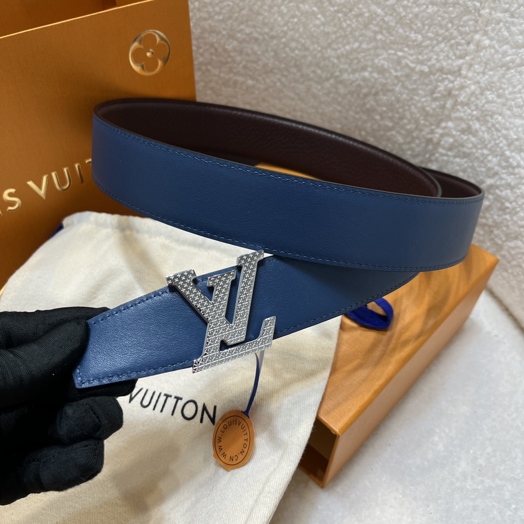 Louis Vuitt*n Men Belt-3.5CM