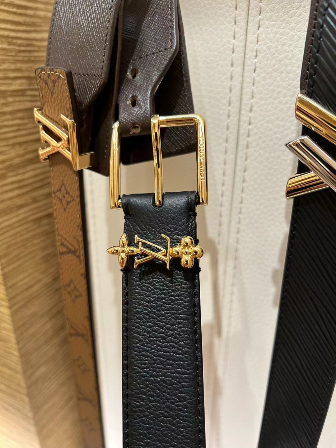 Louis Vuitt*n Women Belt-3CM