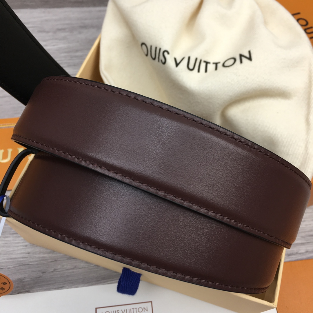Louis Vuitt*n Men Belt-3.5CM