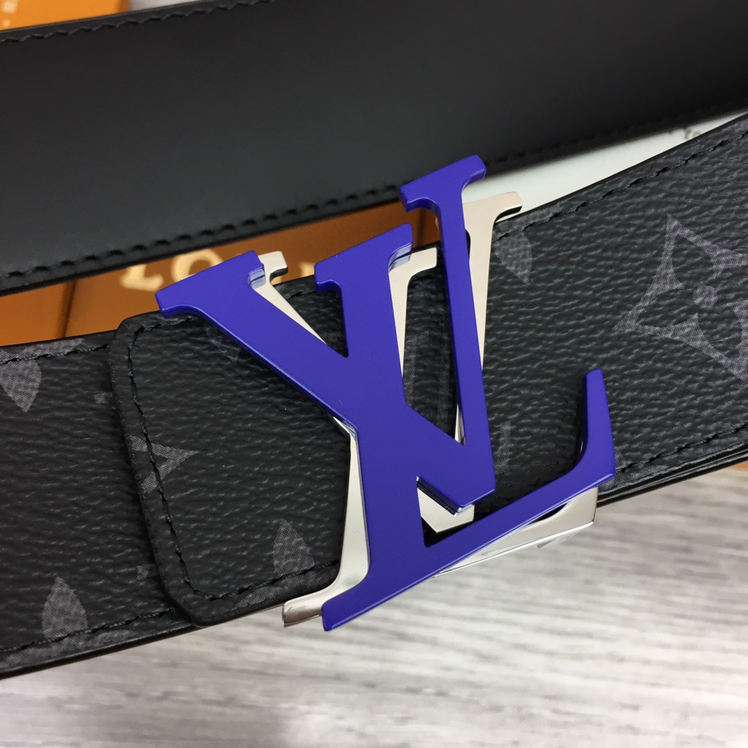 Louis Vuitt*n Men Belt-4CM