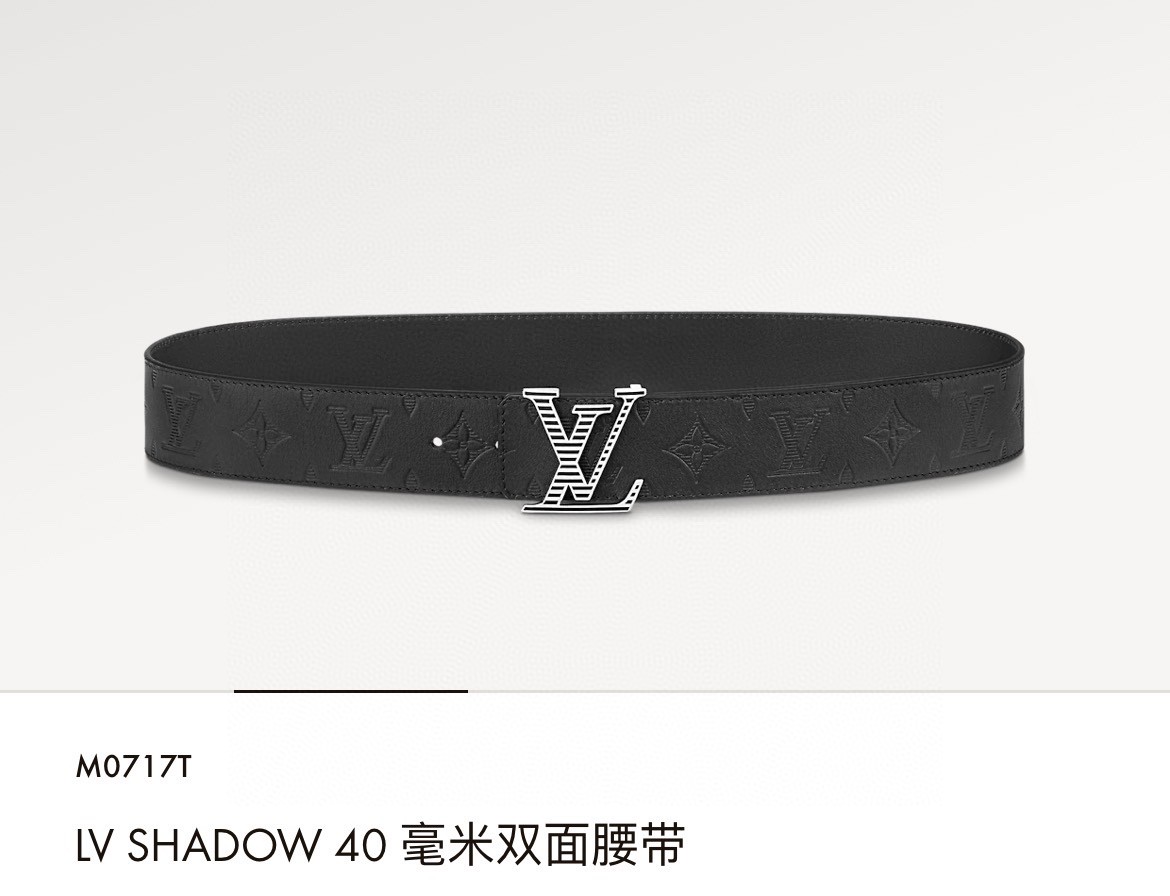 Louis Vuitt*n Men Belt-4CM