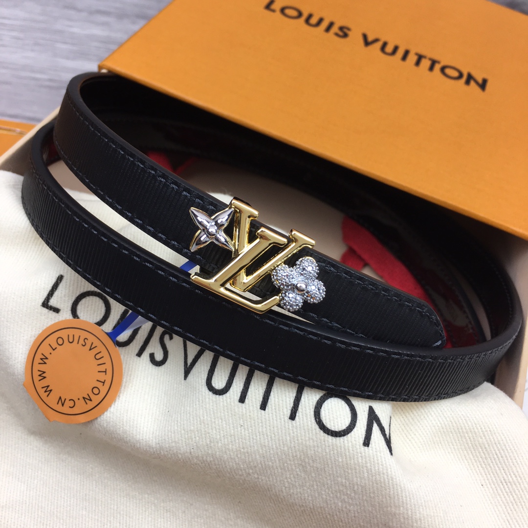 Louis Vuitt*n Women Belt-1.8CM