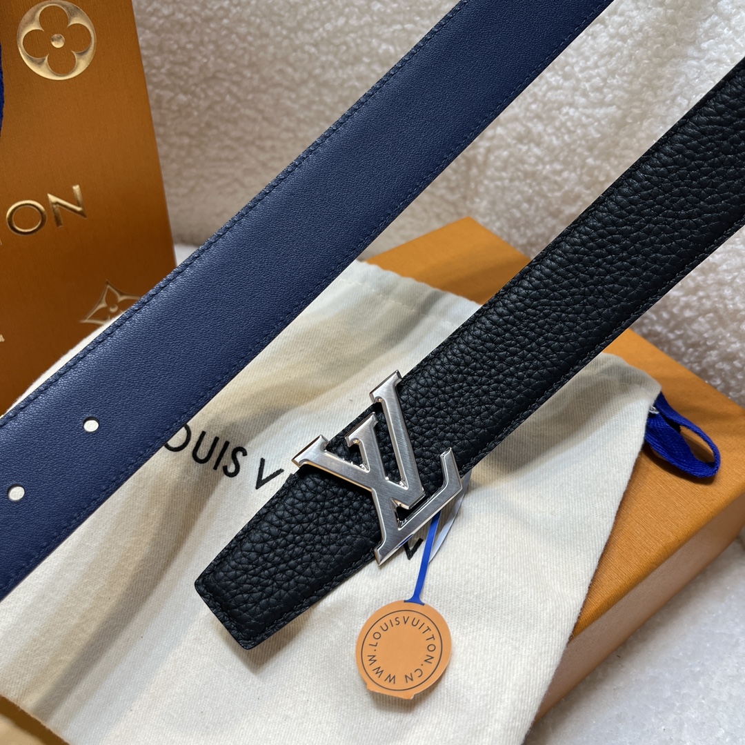 Louis Vuitt*n Men Belt-3.5CM