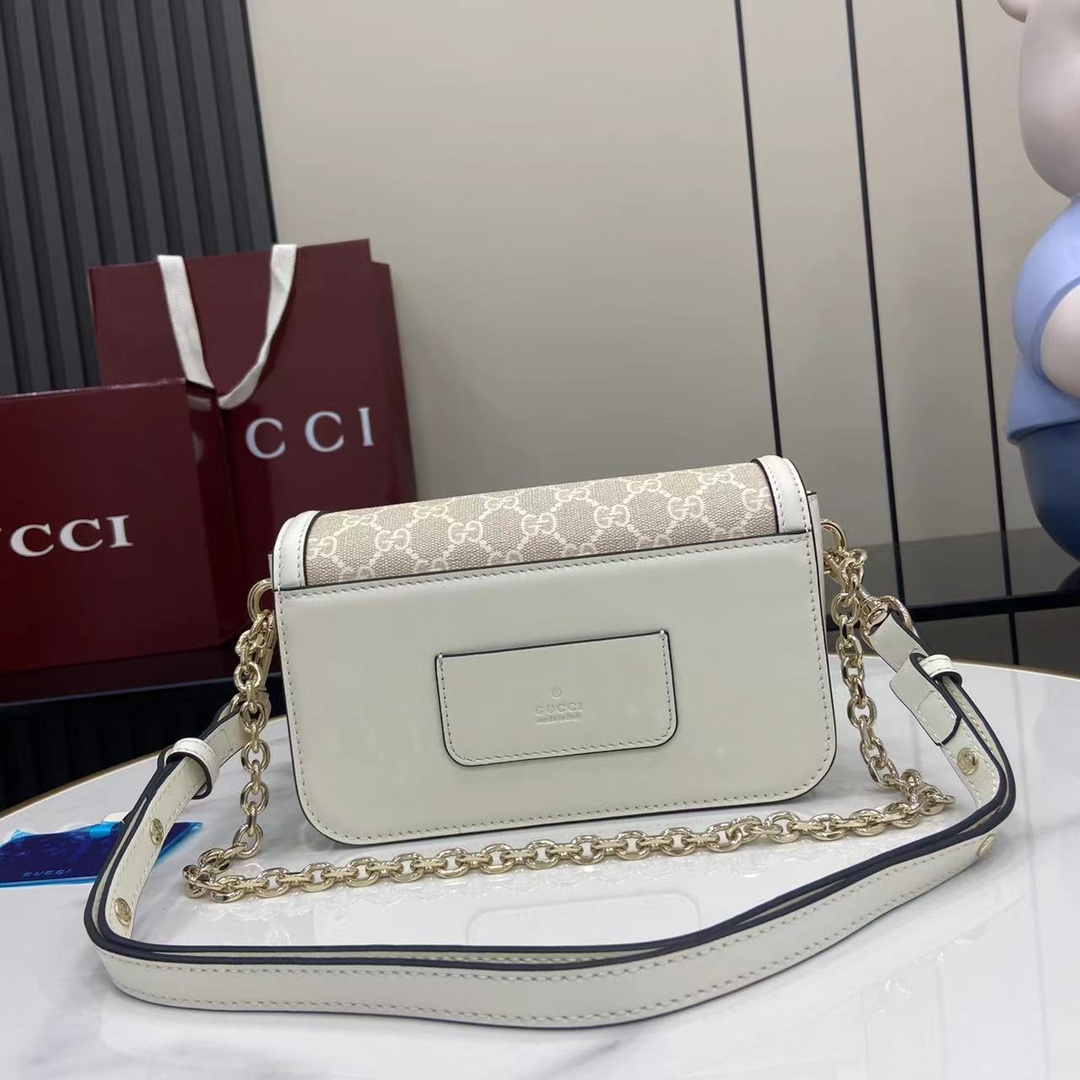 Gucci Go GG Monogram Bag (21.5*14*9CM)
