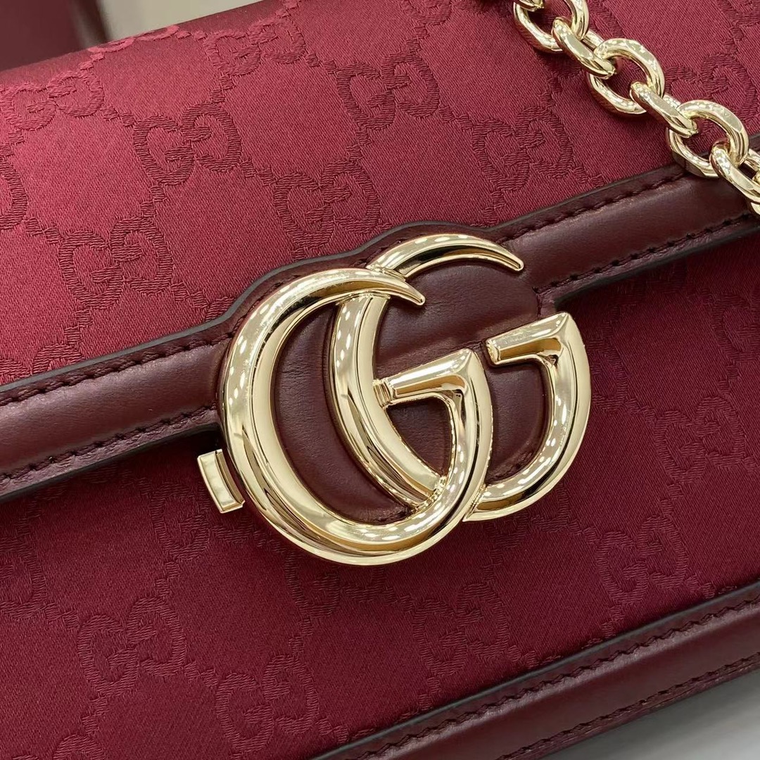 Gucci Go GG Monogram Bag (21.5*14*9CM)