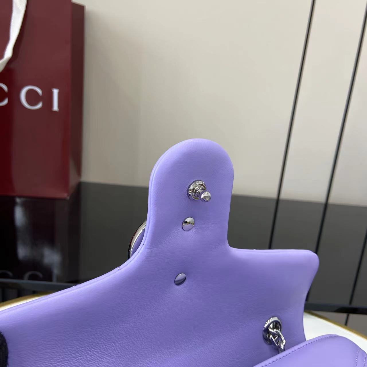 Gucci  Monogram Bag (26*15*7CM)