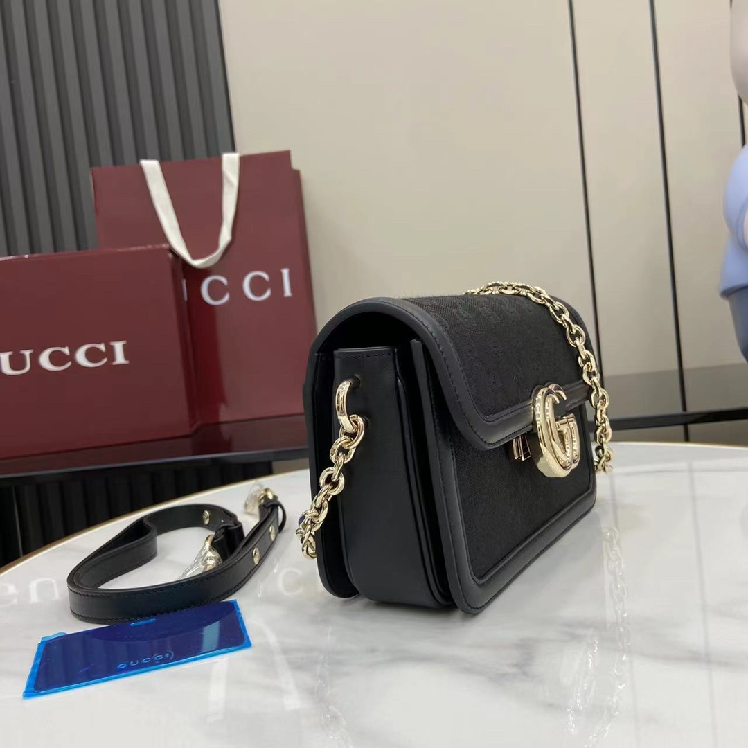 Gucci Go GG Monogram Bag (21.5*14*9CM)