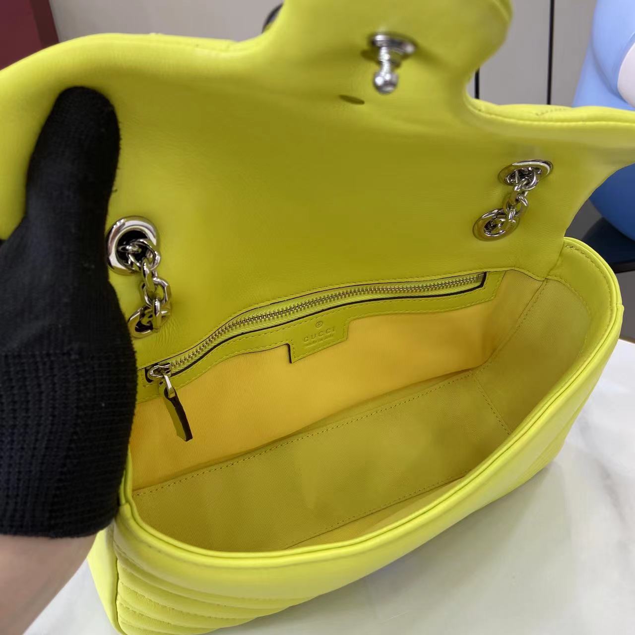 Gucci  Monogram Bag (26*15*7CM)