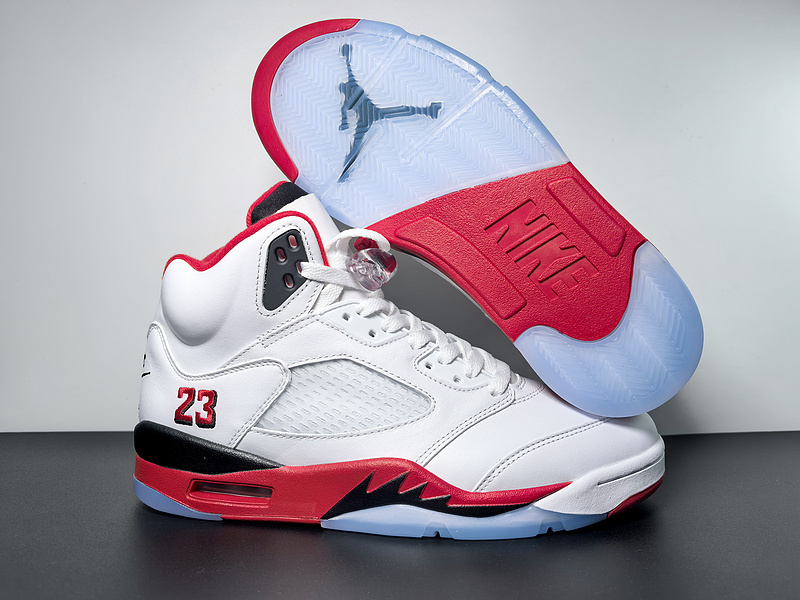 Air Jordan 5 “Fire Red Black Tongue”HQ7978-101