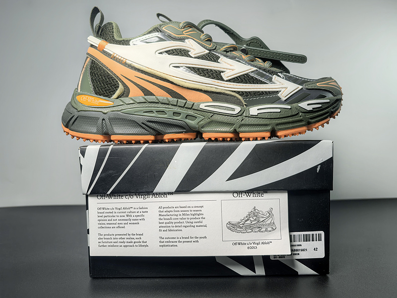 OffWhiteBe Right Back Military Green