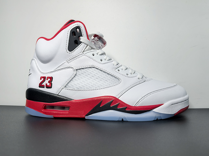 Air Jordan 5 “Fire Red Black Tongue”HQ7978-101
