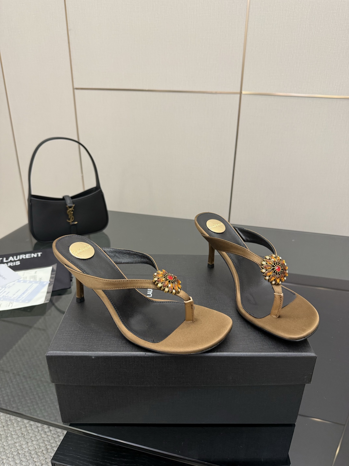 YSL 2025SS Sandals-8CM(EU35-41)