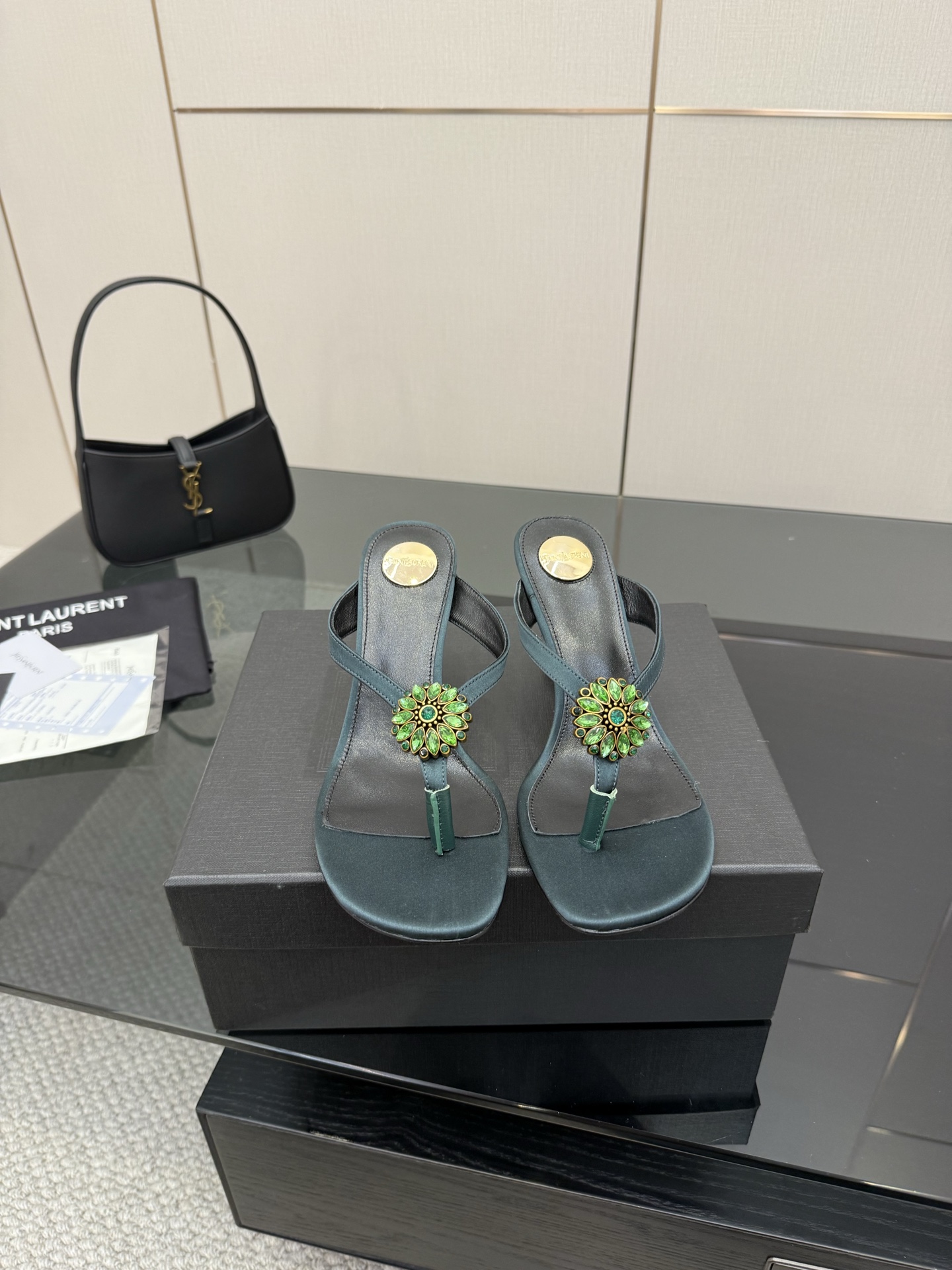 YSL 2025SS Sandals-8CM(EU35-41)