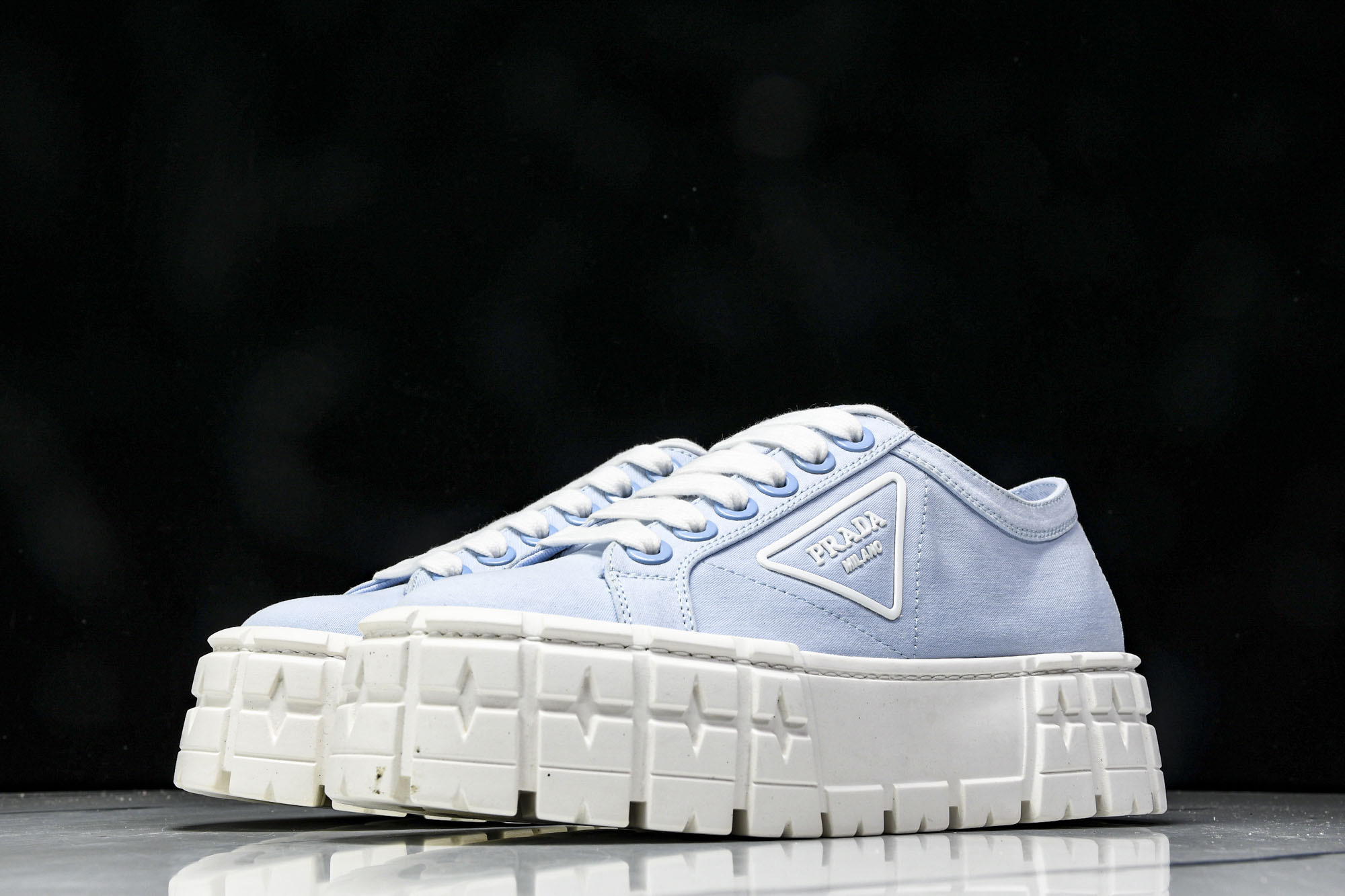 Prad*a Wheel Double Sneakers(EU35-41)