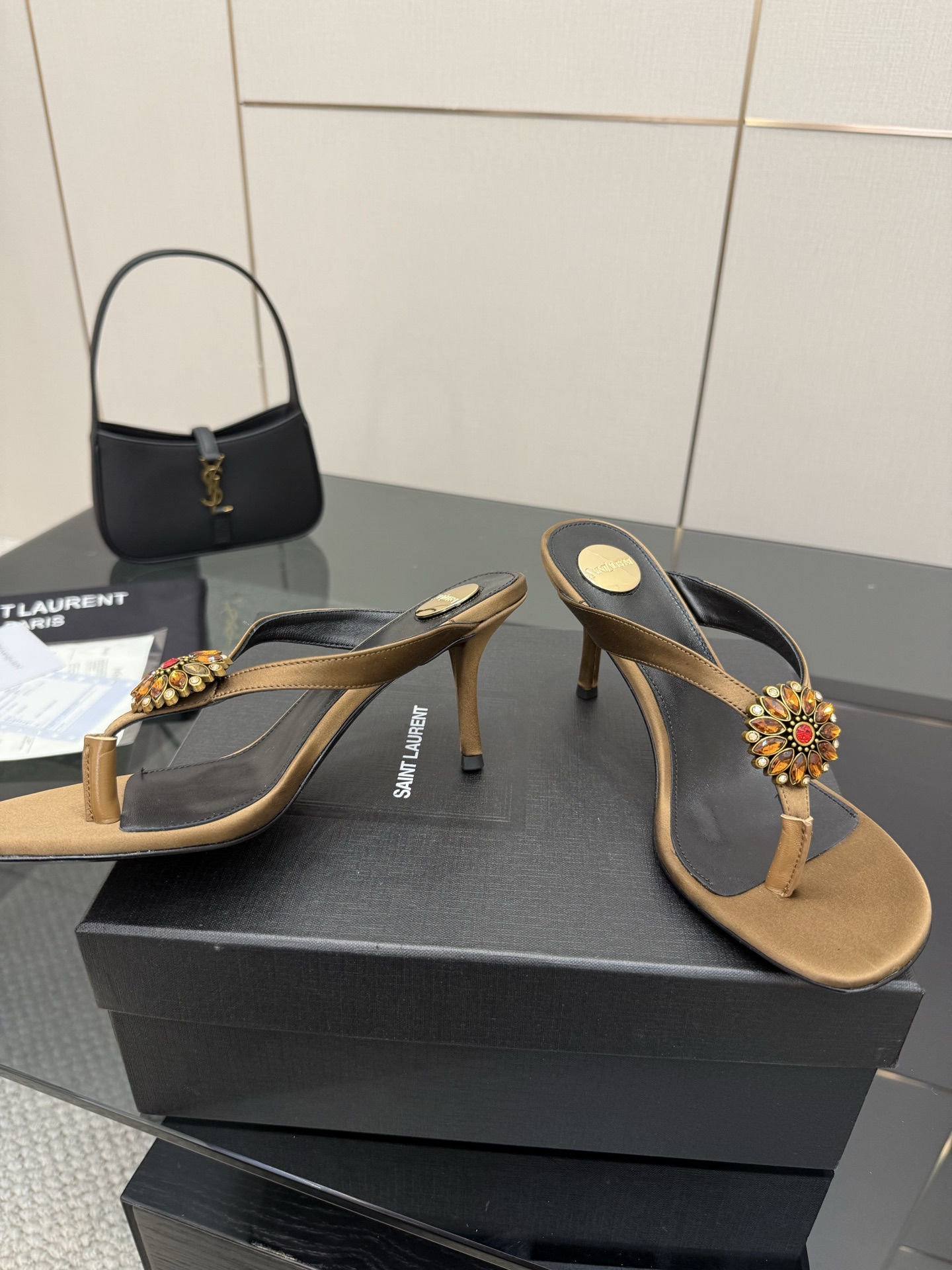 YSL 2025SS Sandals-8CM(EU35-41)
