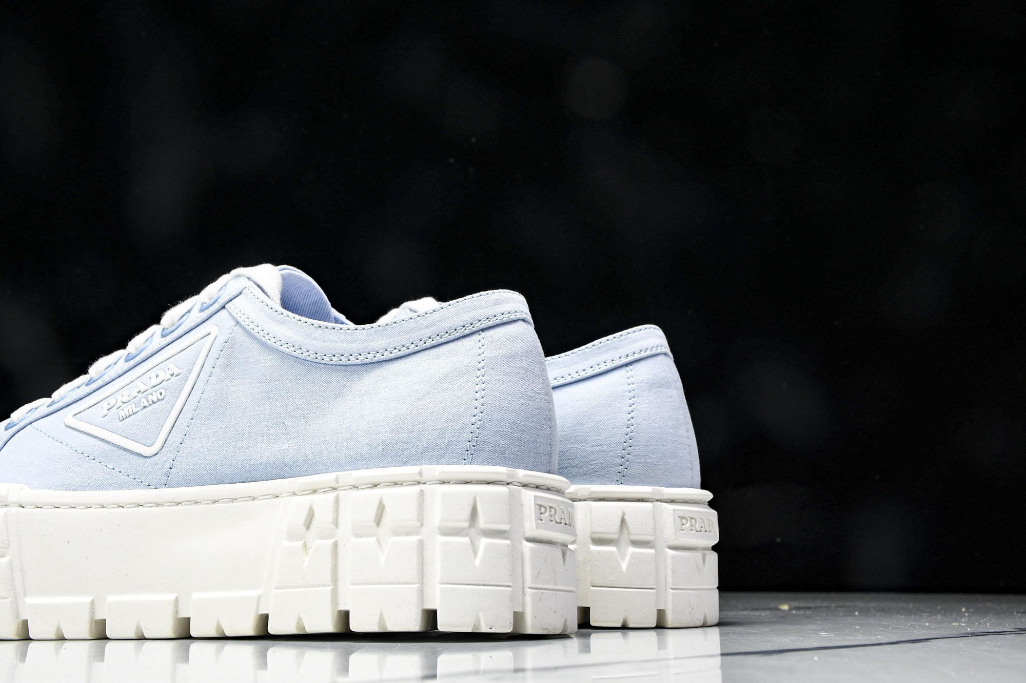 Prad*a Wheel Double Sneakers(EU35-41)