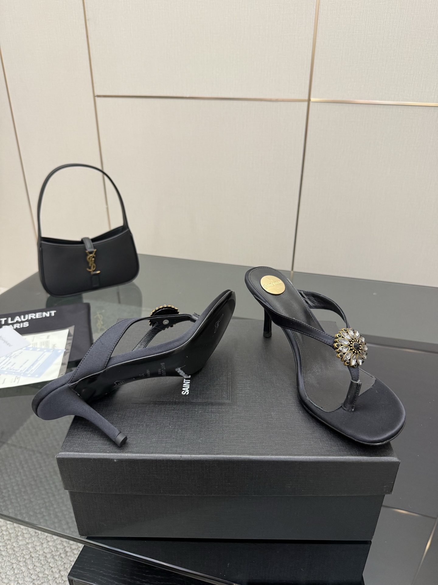 YSL 2025SS Sandals-8CM(EU35-41)