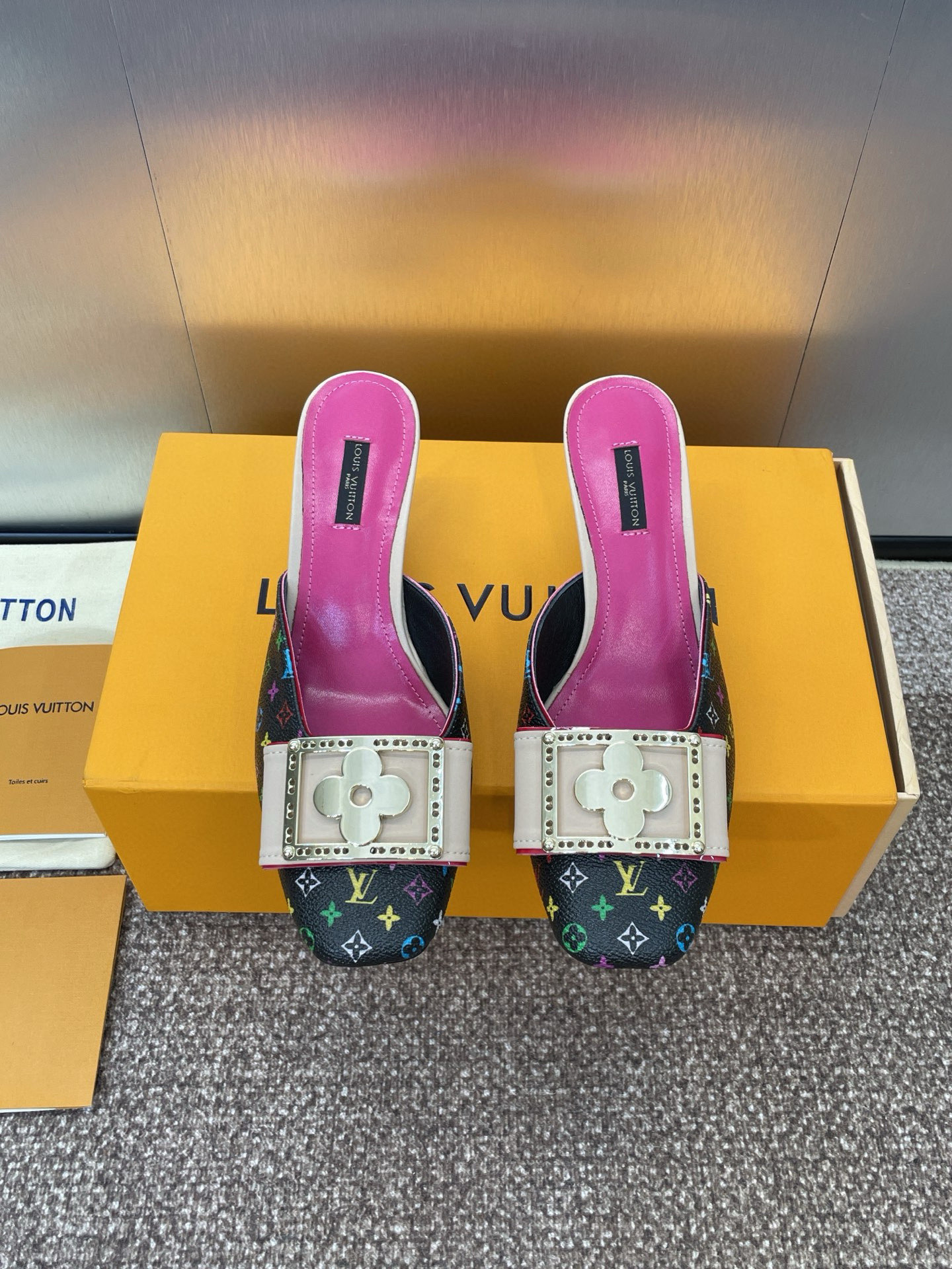 Louis Vuitton Slides-5.5CM(EU35-41)