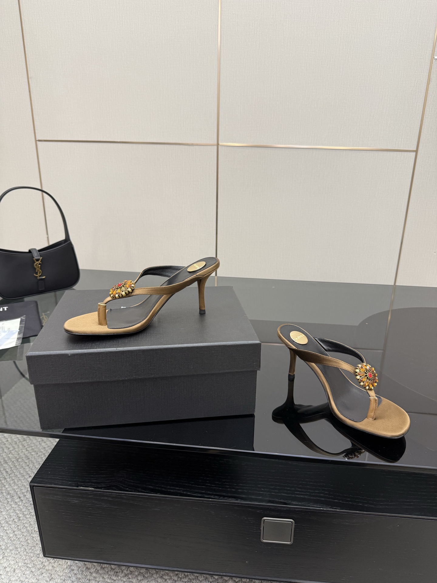 YSL 2025SS Sandals-8CM(EU35-41)