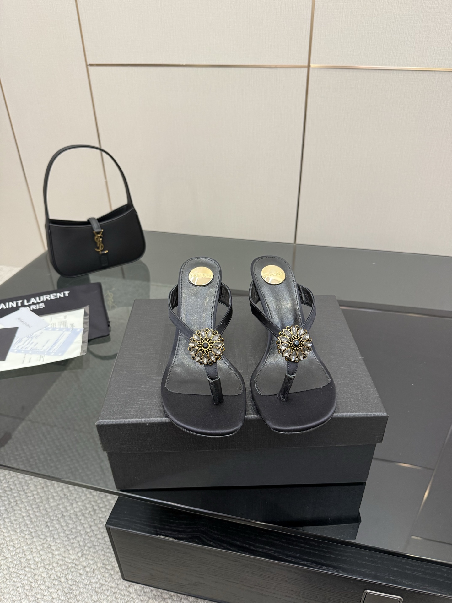 YSL 2025SS Sandals-8CM(EU35-41)