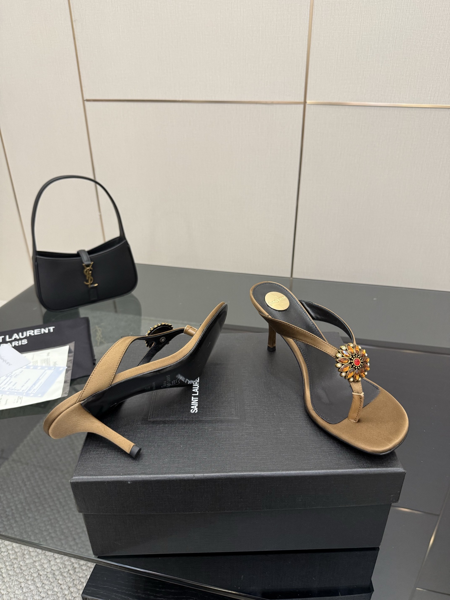 YSL 2025SS Sandals-8CM(EU35-41)