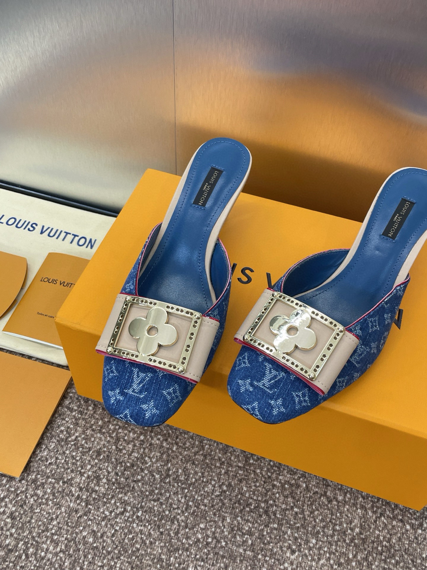 Louis Vuitton Slides-5.5CM(EU35-41)