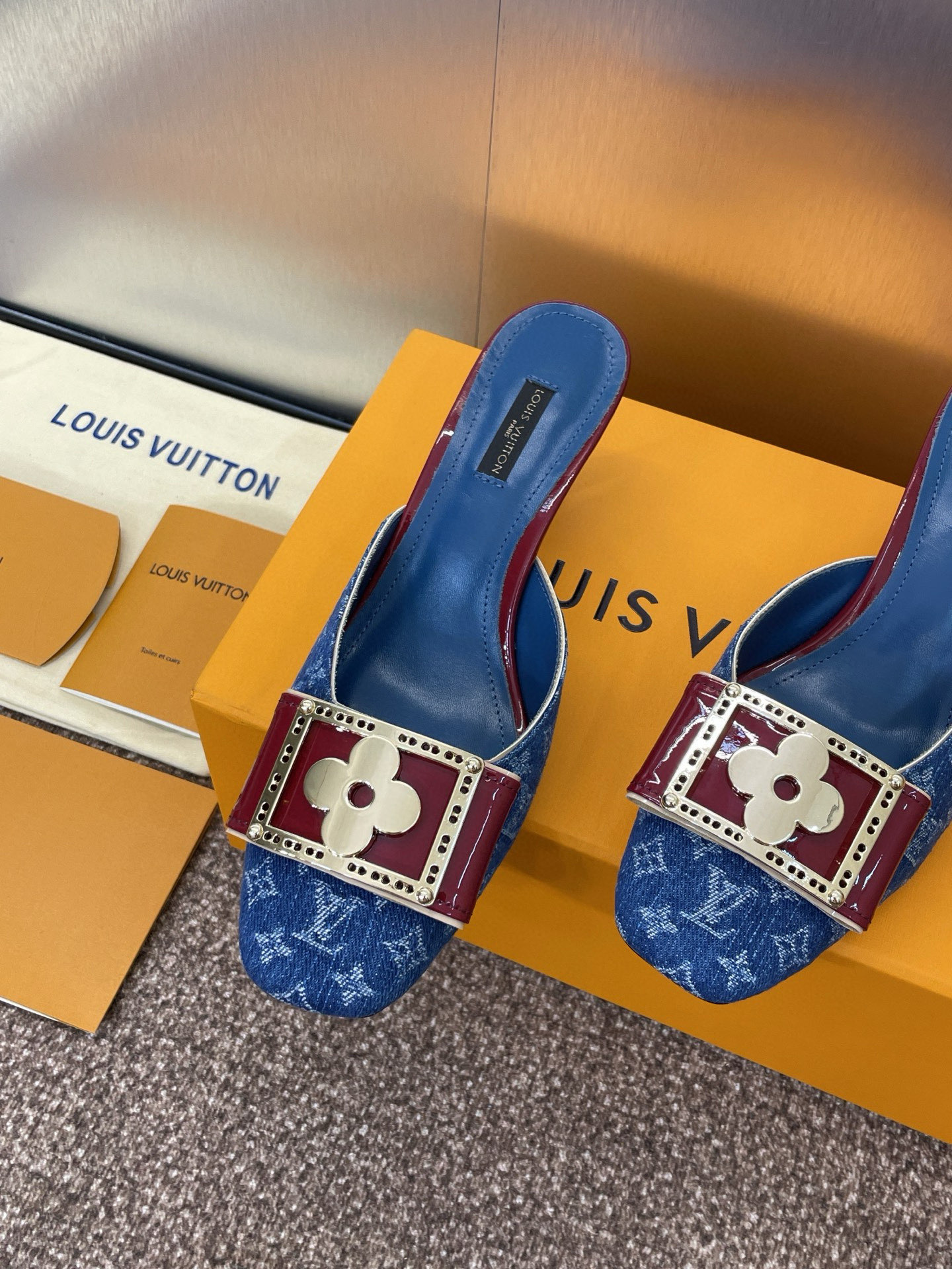 Louis Vuitton Slides-5.5CM(EU35-41)