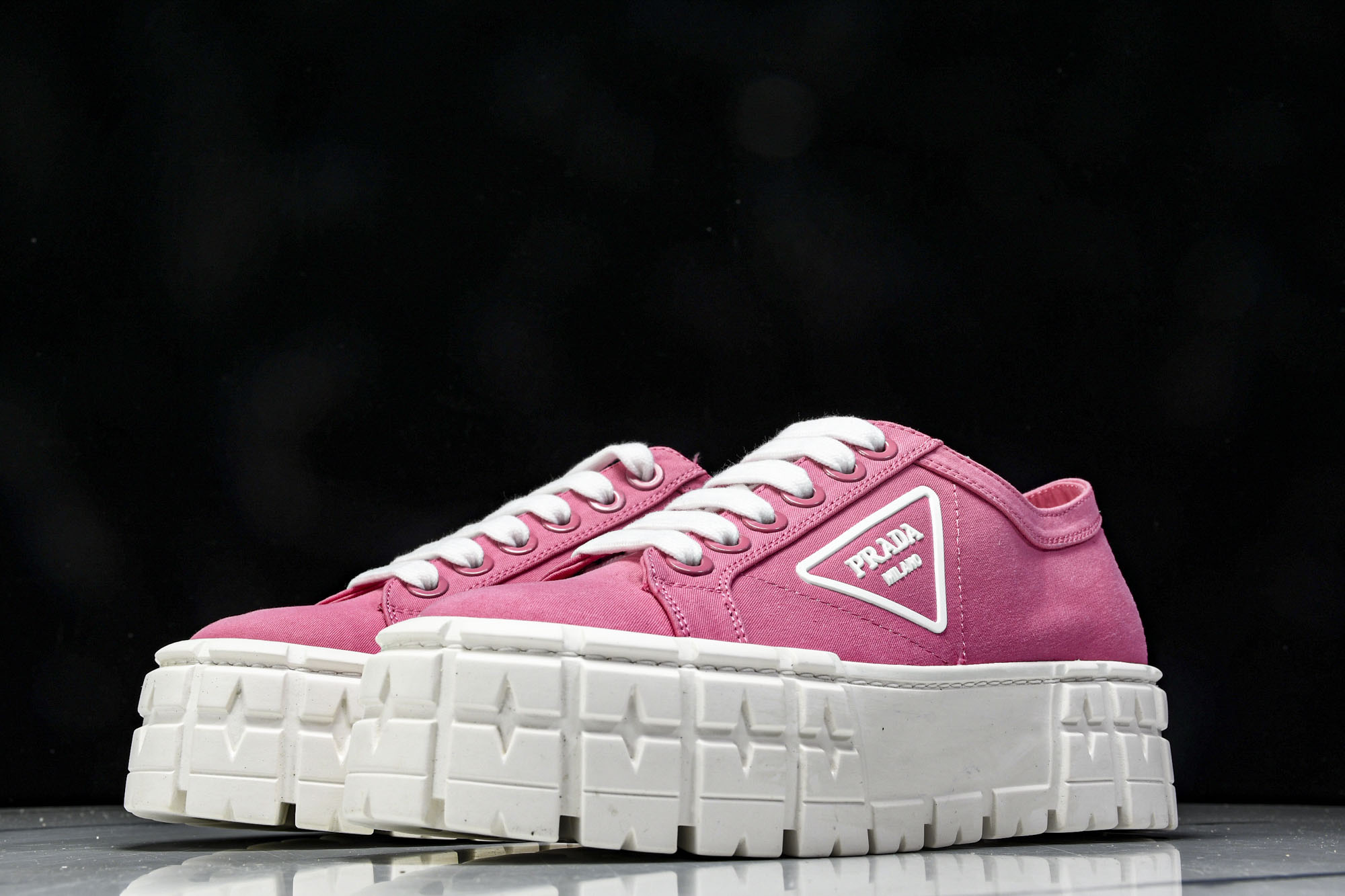 Prad*a Wheel Double Sneakers(EU35-41)