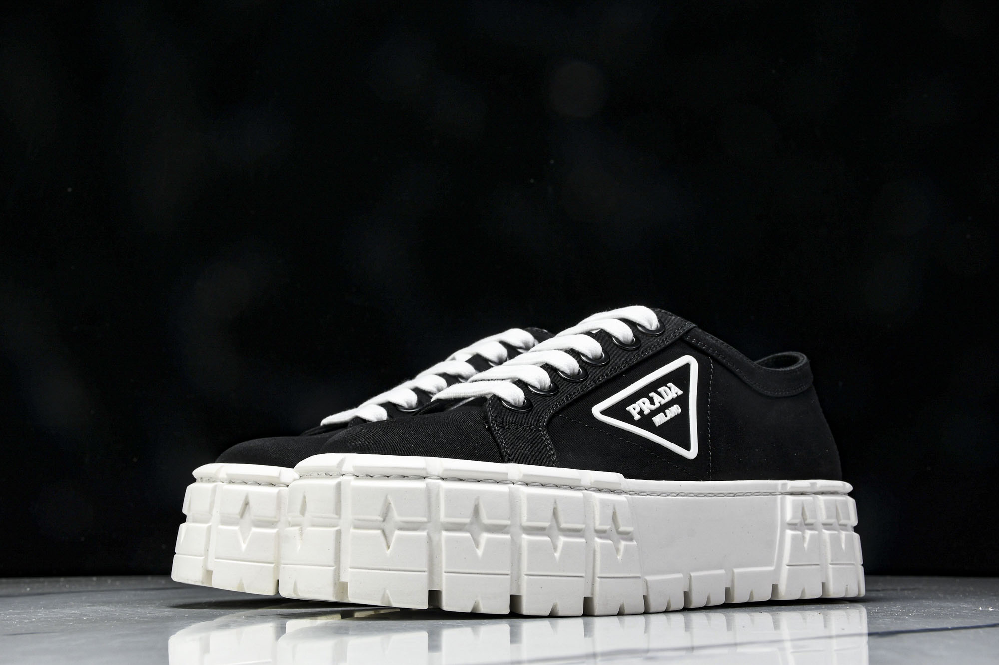 Prad*a Wheel Double Sneakers(EU35-41)