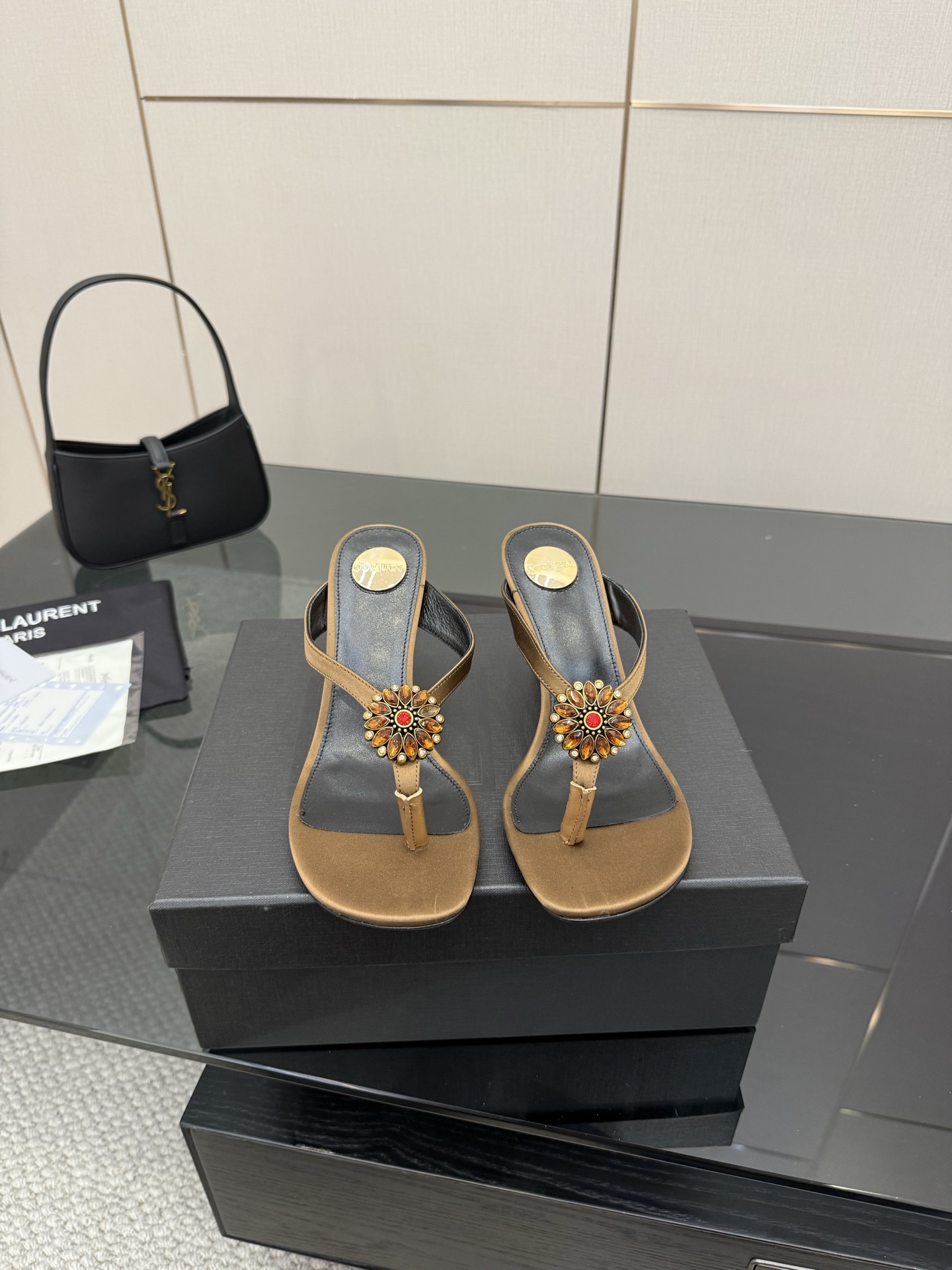 YSL 2025SS Sandals-8CM(EU35-41)