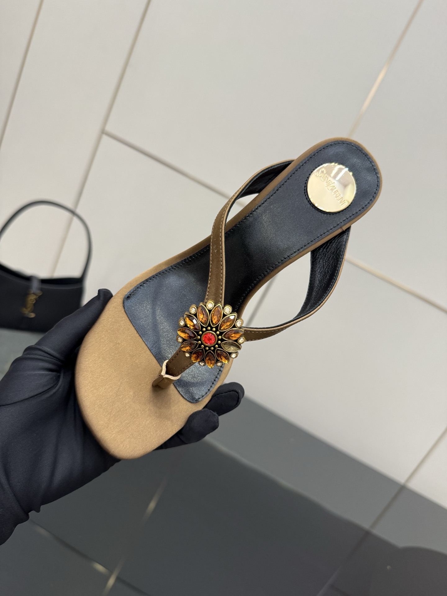 YSL 2025SS Sandals-8CM(EU35-41)