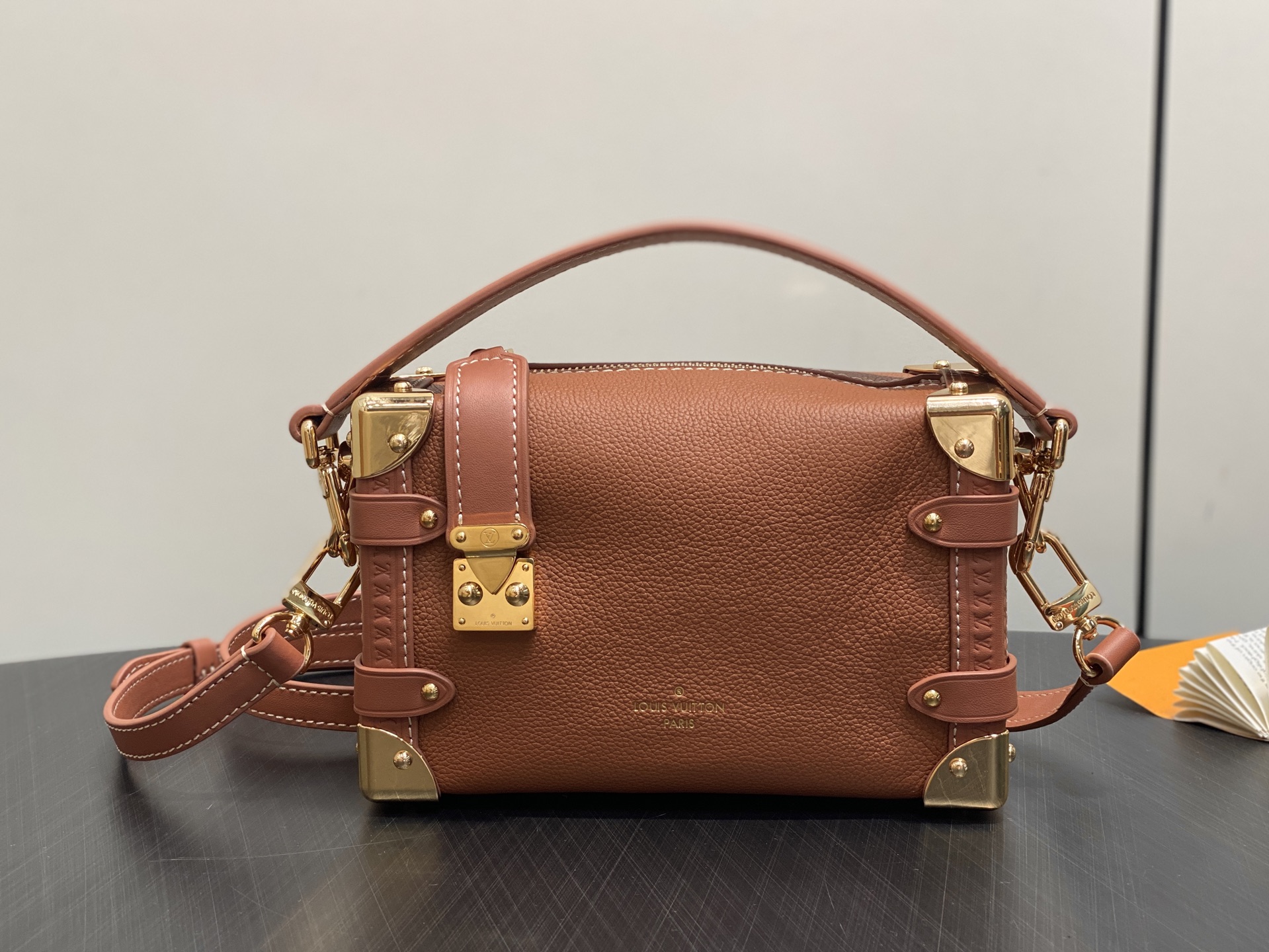 Louis Vuitton Side Trunk Bag (18.0 x 12.5 x 8 CM)