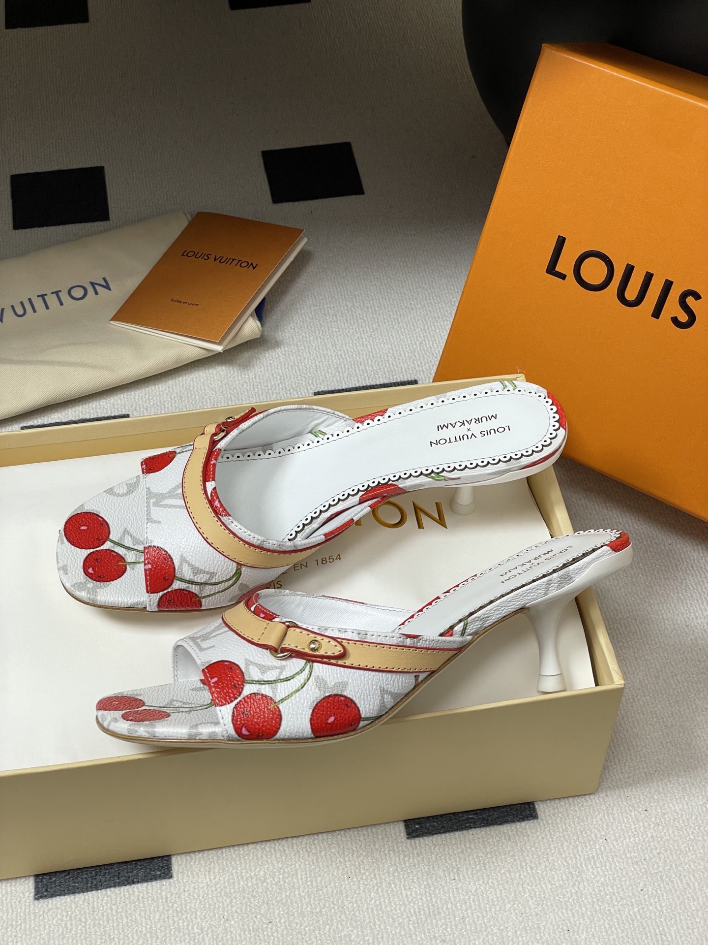 Louis Vuitton X TM 9AM Slides-5.5CM(EU35-41)