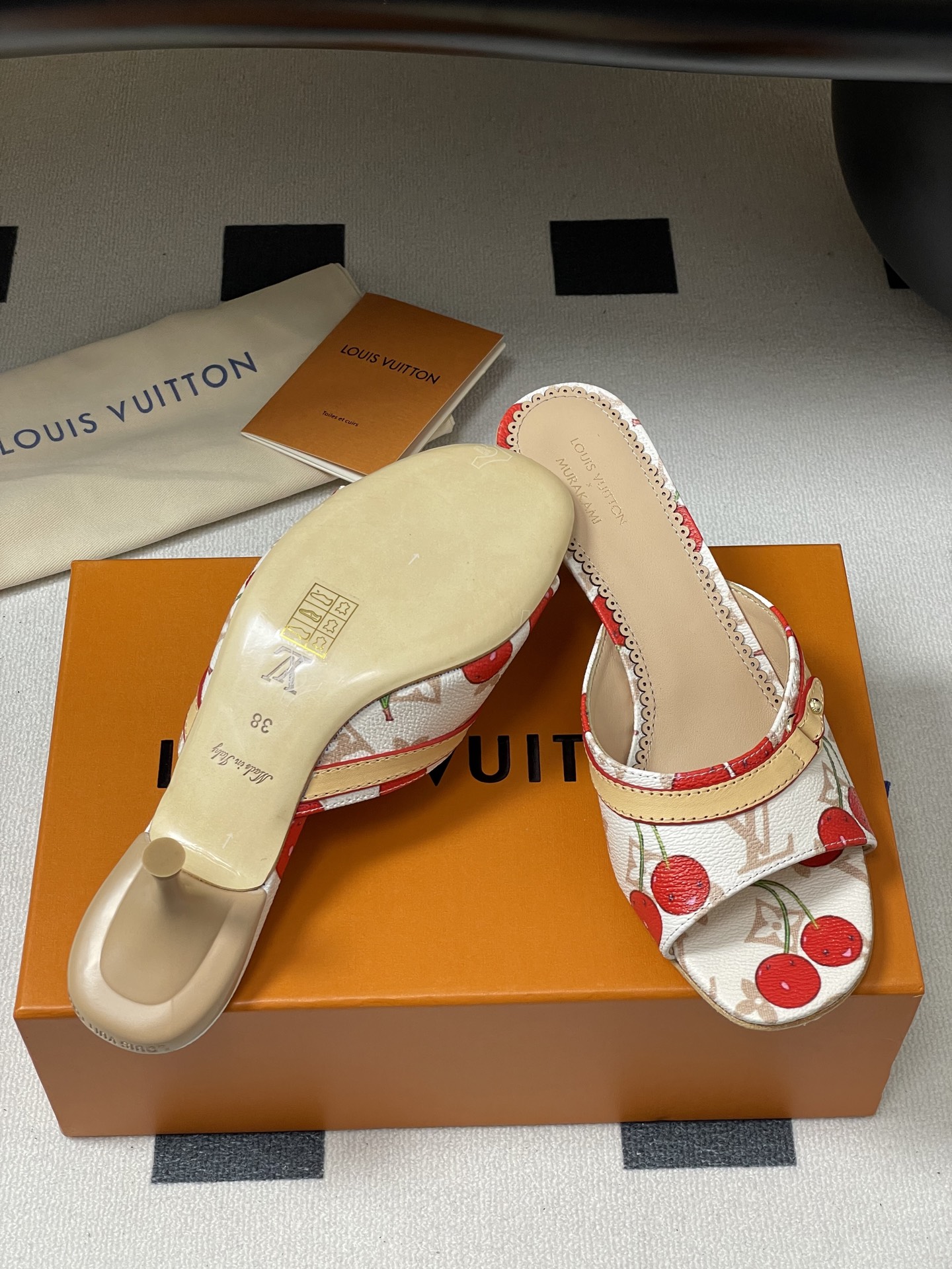 Louis Vuitton X TM 9AM Slides-5.5CM(EU35-41)