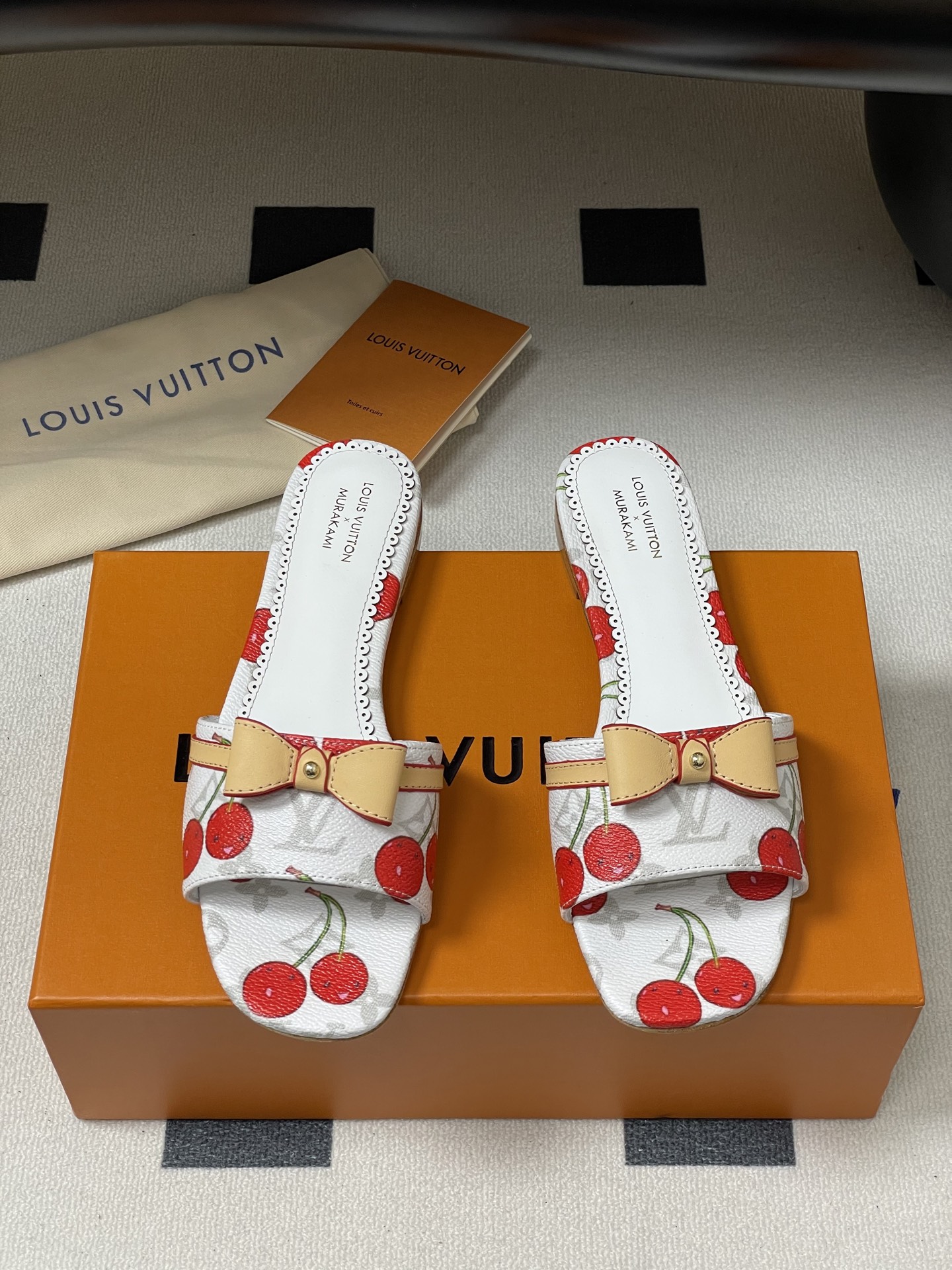 Louis Vuitton X TM 9AM Slides-5.5CM5-41)