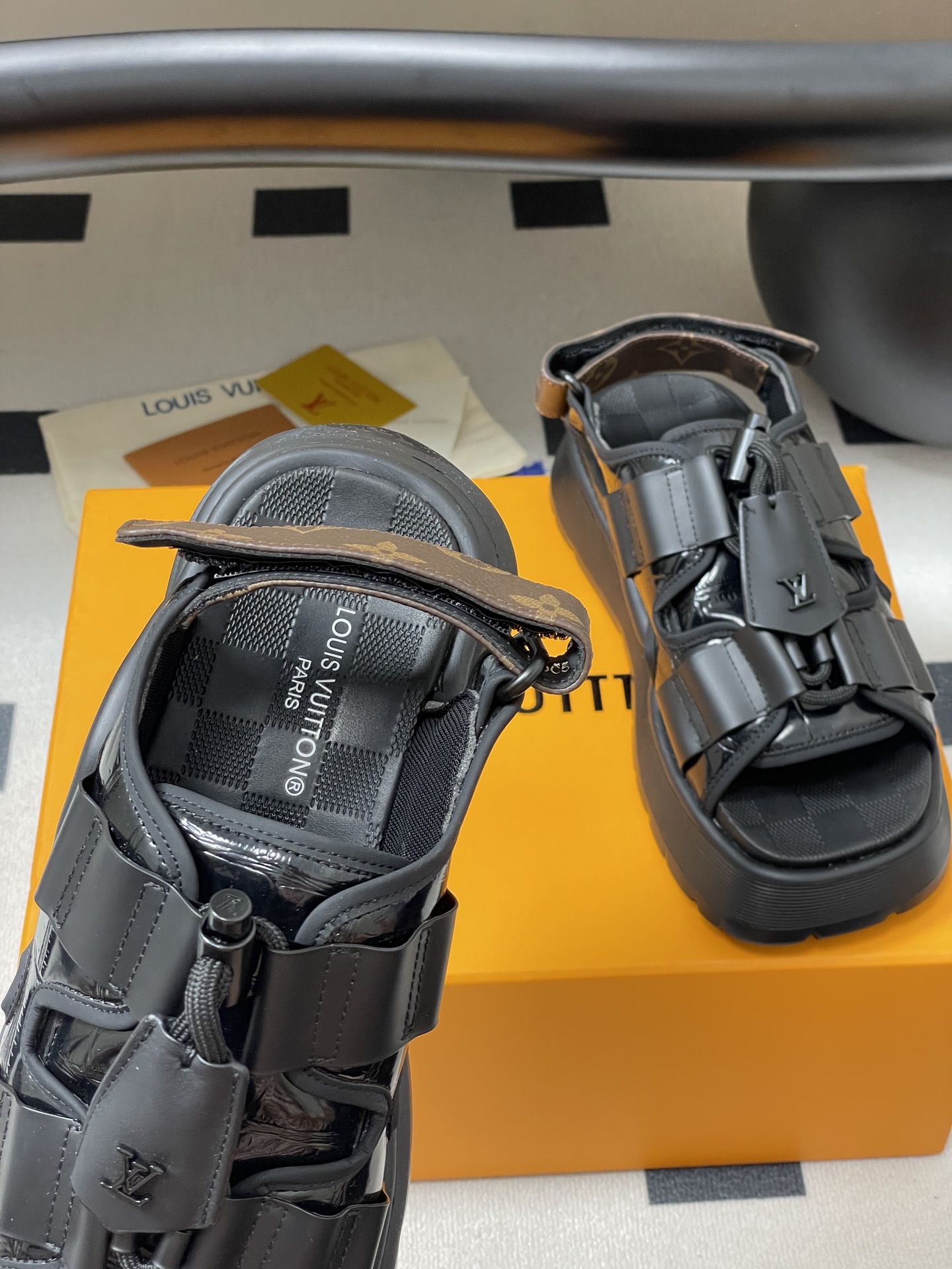 Louis Vuitton Chameleon Sandals-5CM(EU5-42)
