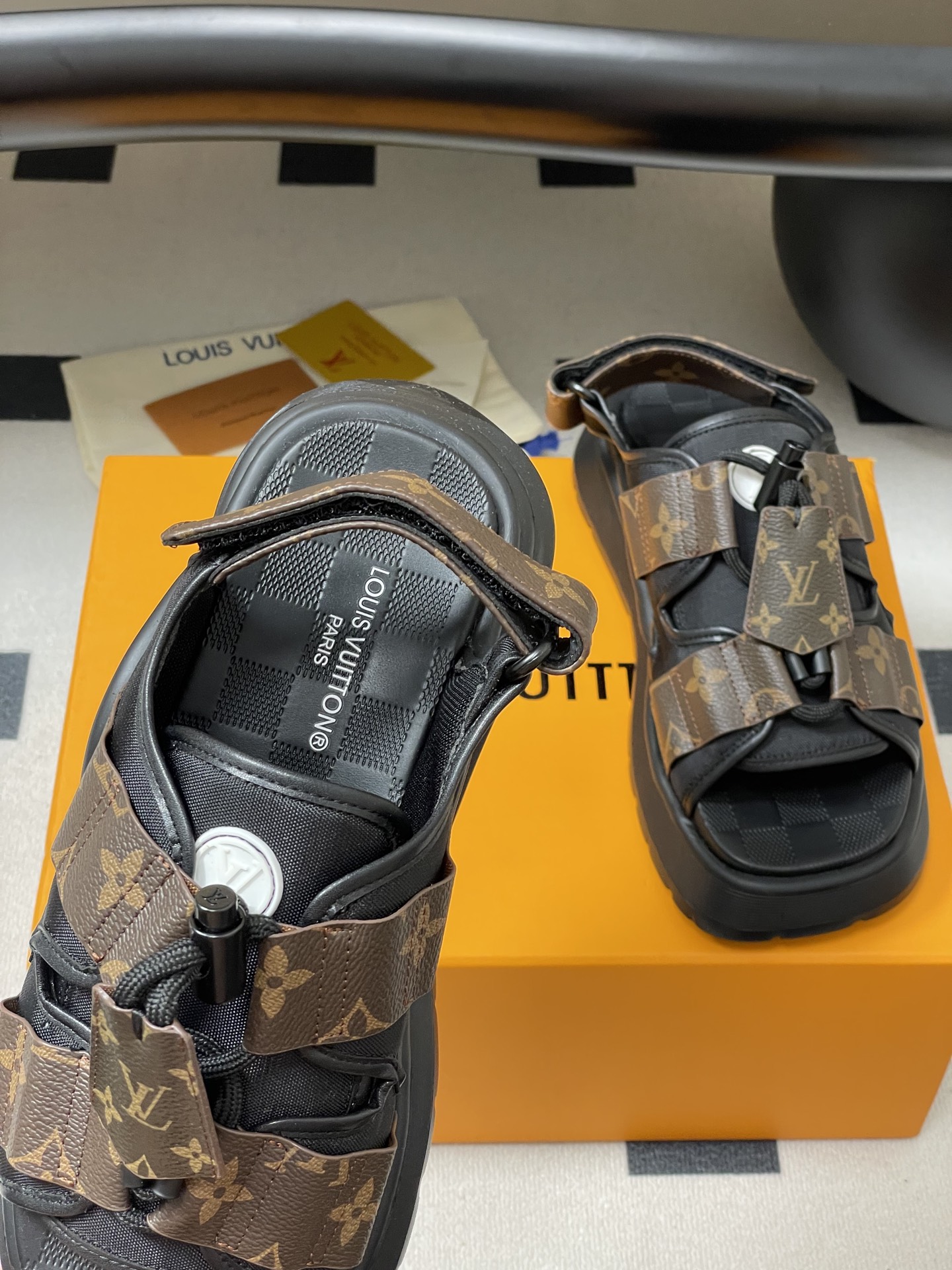 Louis Vuitton Chameleon Sandals-5CM(EU5-42)
