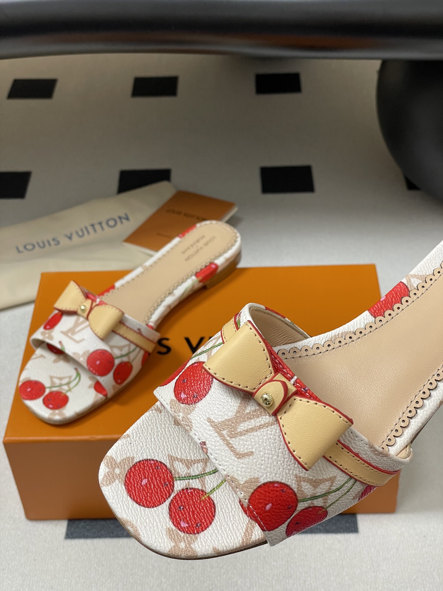 Louis Vuitton X TM 9AM Slides-5.5CM5-41)