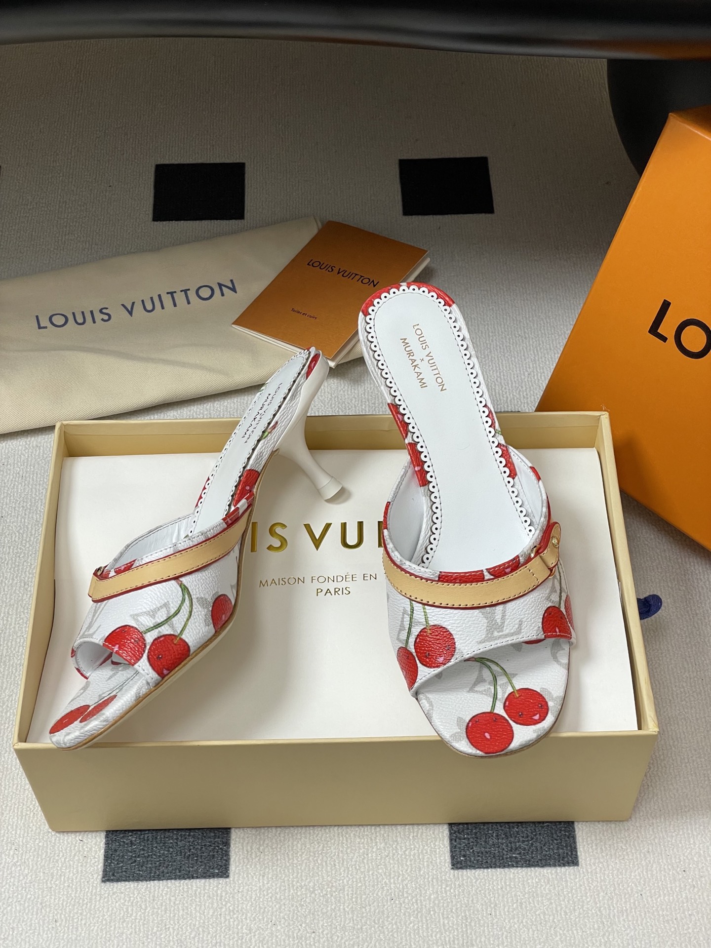 Louis Vuitton X TM 9AM Slides-5.5CM(EU35-41)