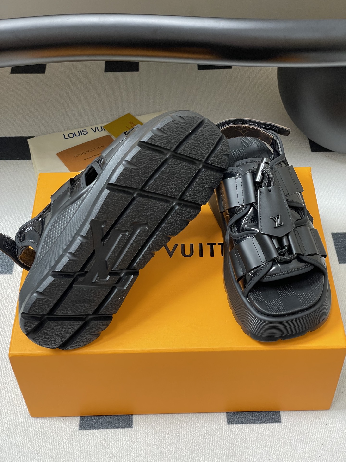 Louis Vuitton Chameleon Sandals-5CM(EU5-42)