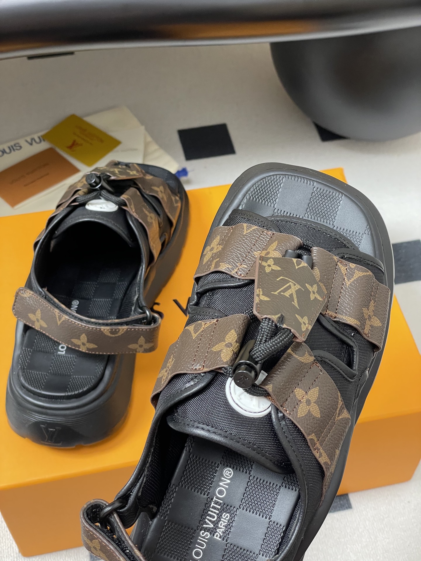 Louis Vuitton Chameleon Sandals-5CM(EU5-42)