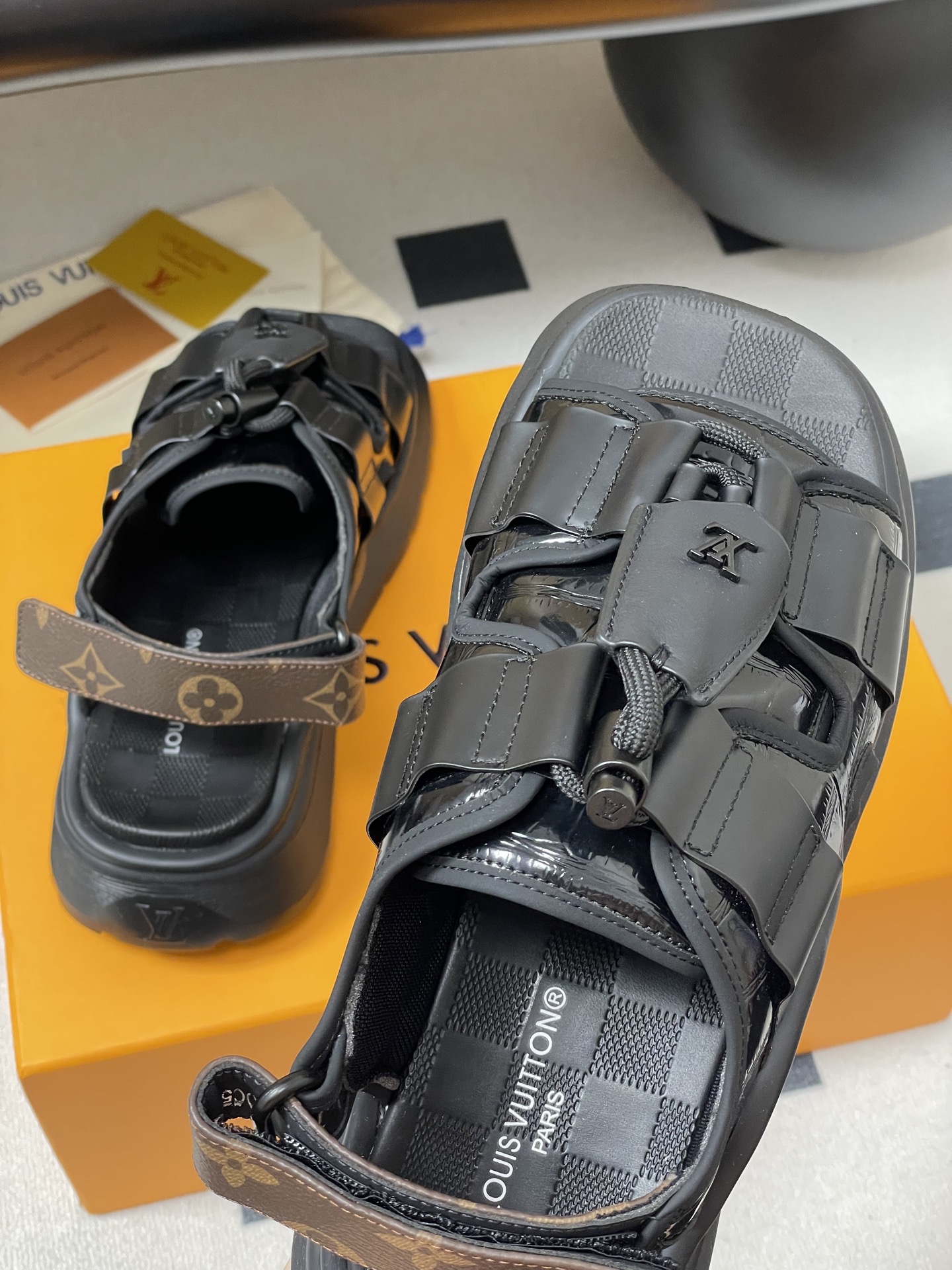 Louis Vuitton Chameleon Sandals-5CM(EU5-42)