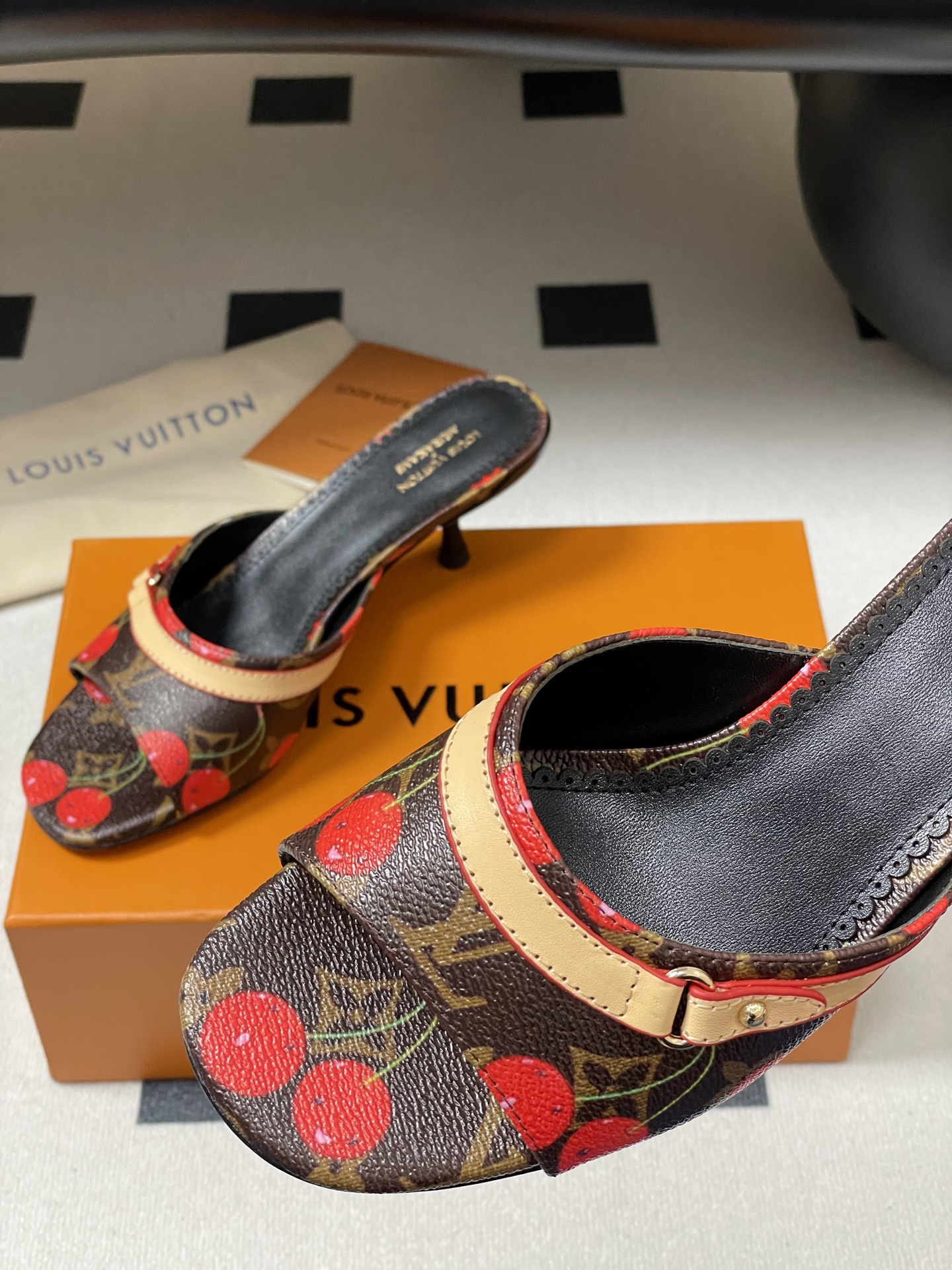 Louis Vuitton X TM 9AM Slides-5.5CM(EU35-41)