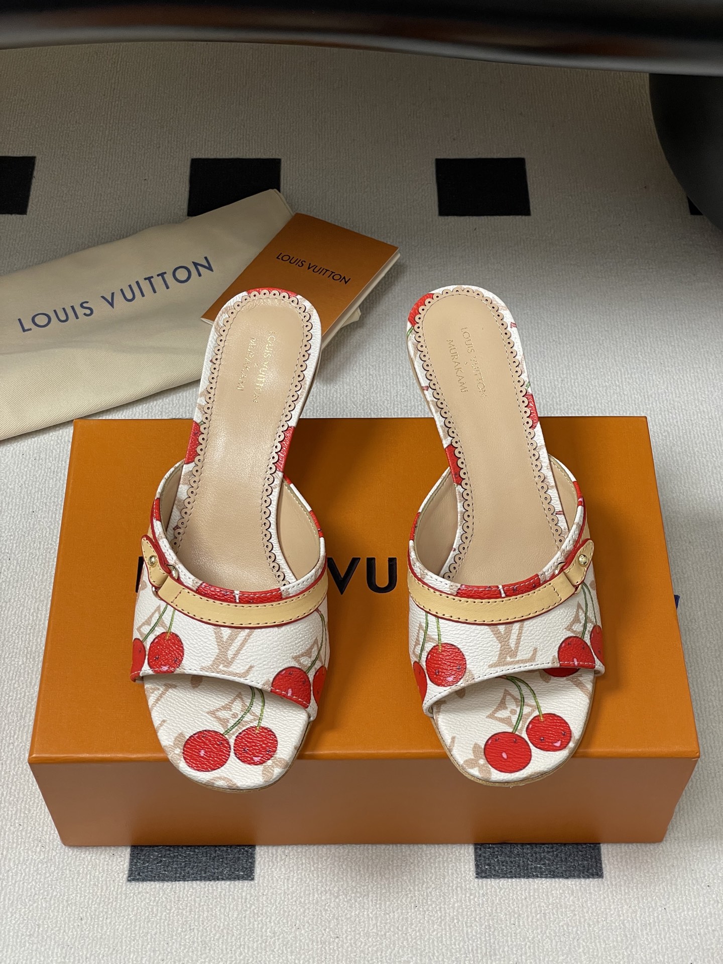 Louis Vuitton X TM 9AM Slides-5.5CM(EU35-41)